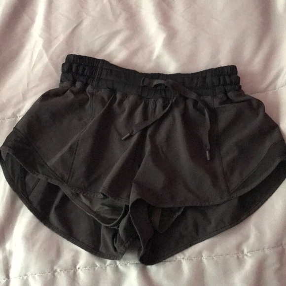lululemon athletica Pants - Lululemon black mesh shorts
